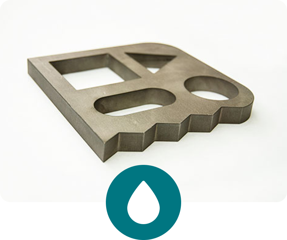 Waterjet Cut Part